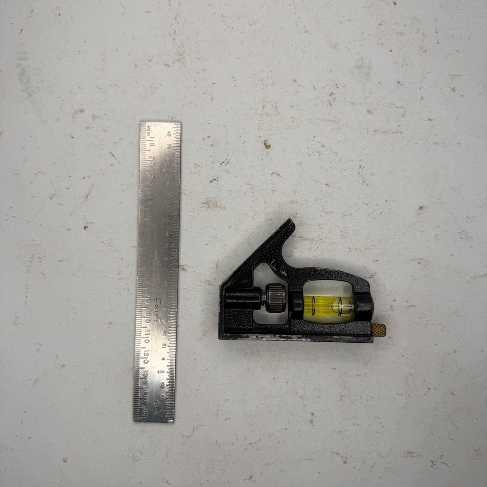 Johnson Level & Tool 6" Combination Square w/ Scribe Pin