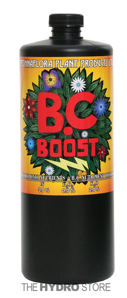 Technaflora B.C. Boost 1L Quart - BC Hydroponics Nutrients 3 Part complete base