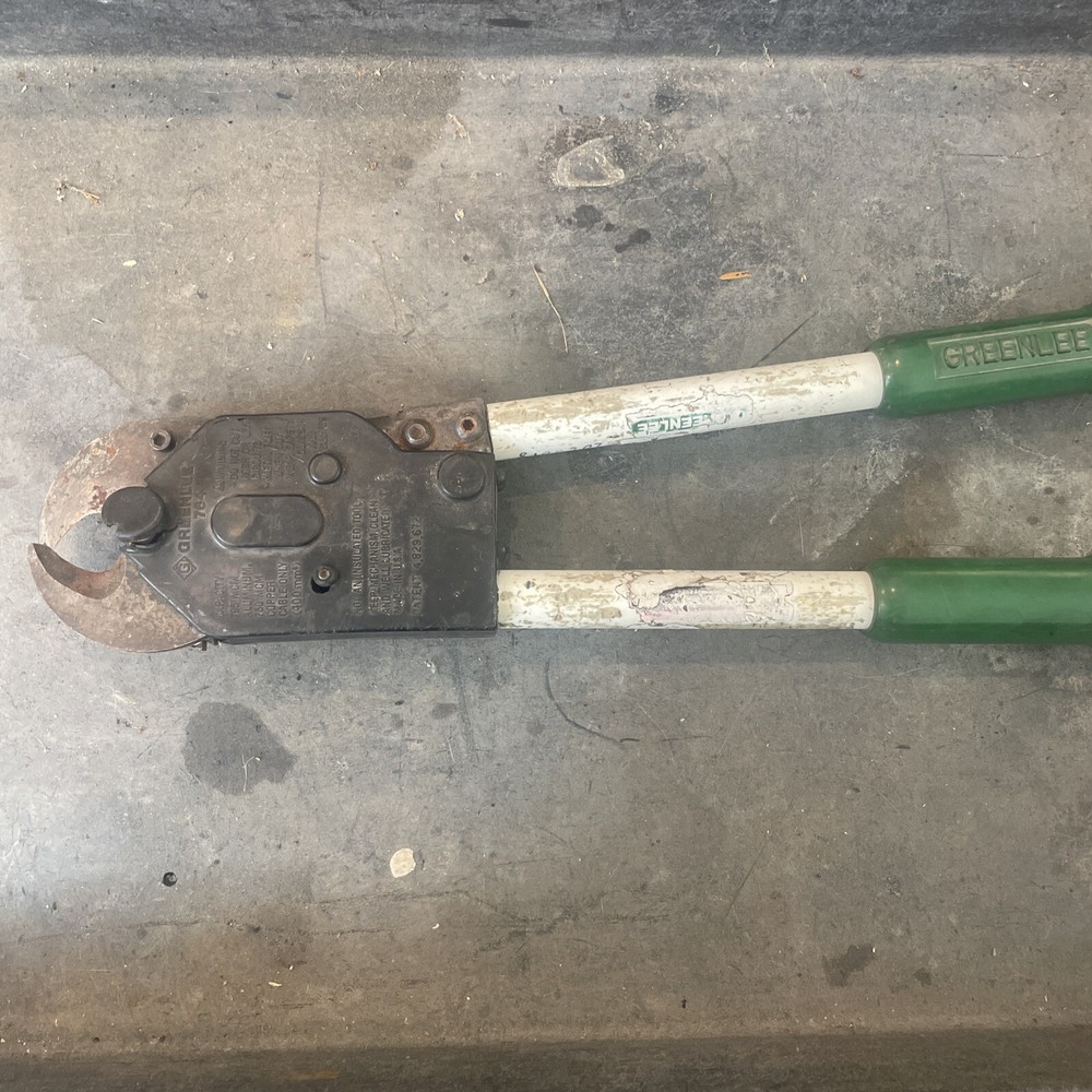 Greenlee 764 Ratchet Cable Wire Cutter