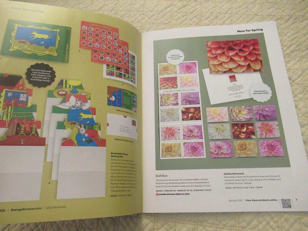USPS USA Philatelic Spring 2025 Catalog
