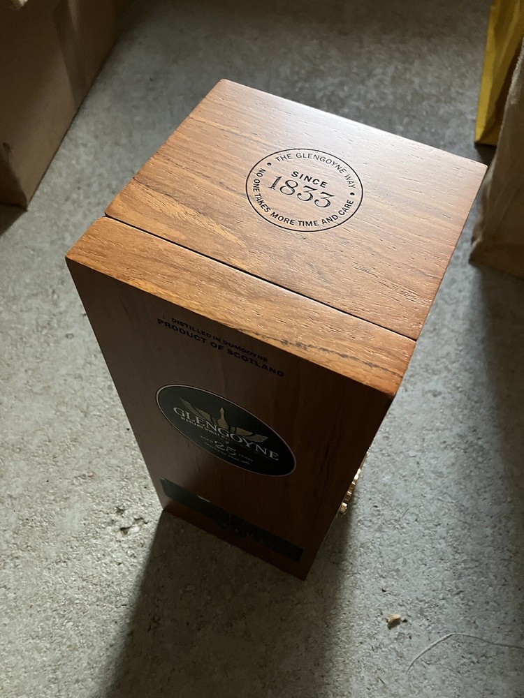 The Glengoyne 30yr Empty Whisky Box
