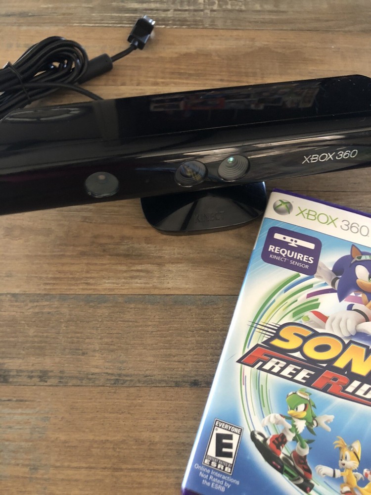 XBOX 360 Kinect Sensor Model No. 1414 With 3 Games!!!