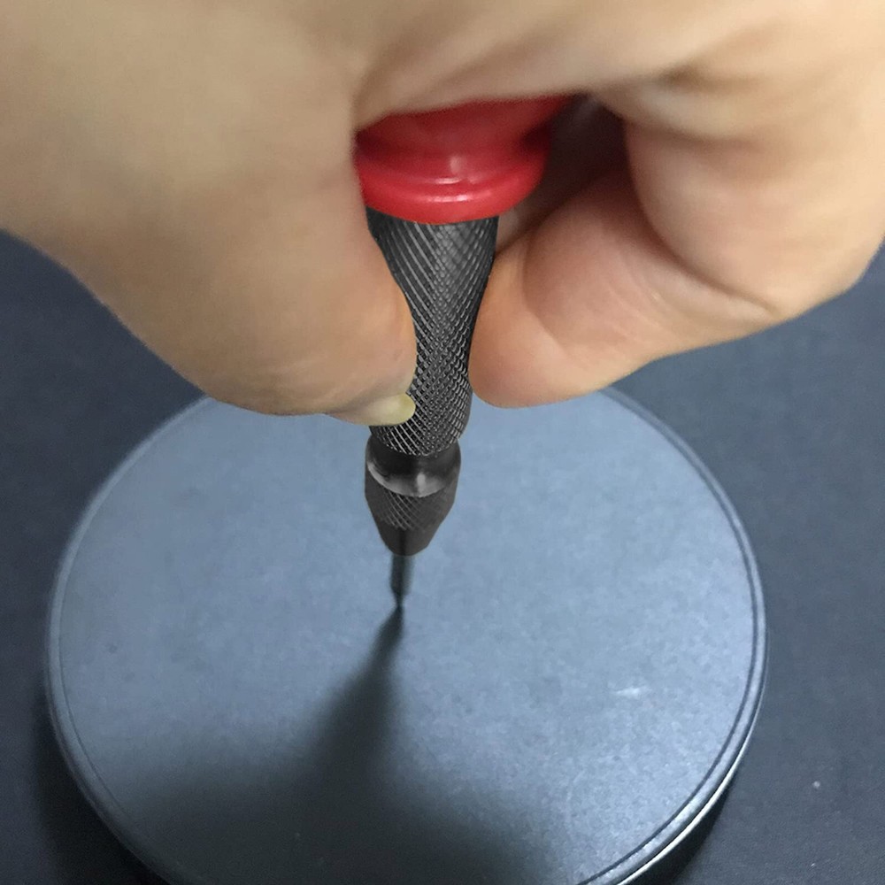 2PCs Automatic Center Punch Strikes Surface Hammer Spring Loaded Window Breaker