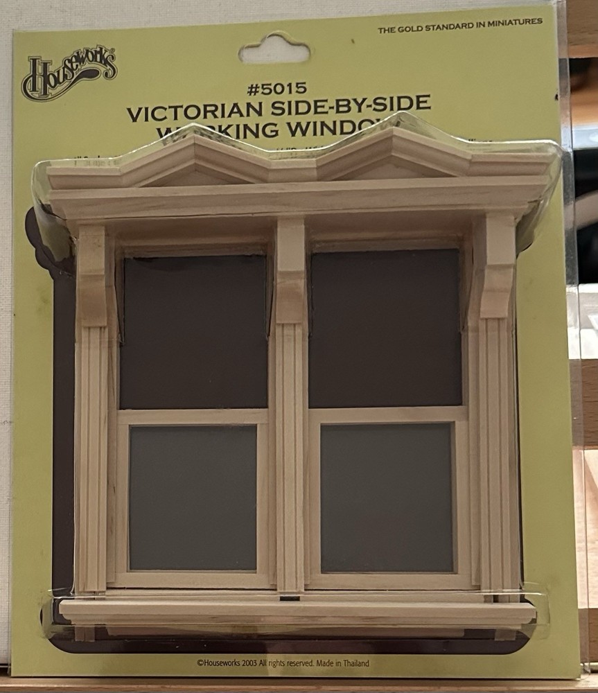 Houseworks Victorian Side-By-Side Working Window #5015 ￼