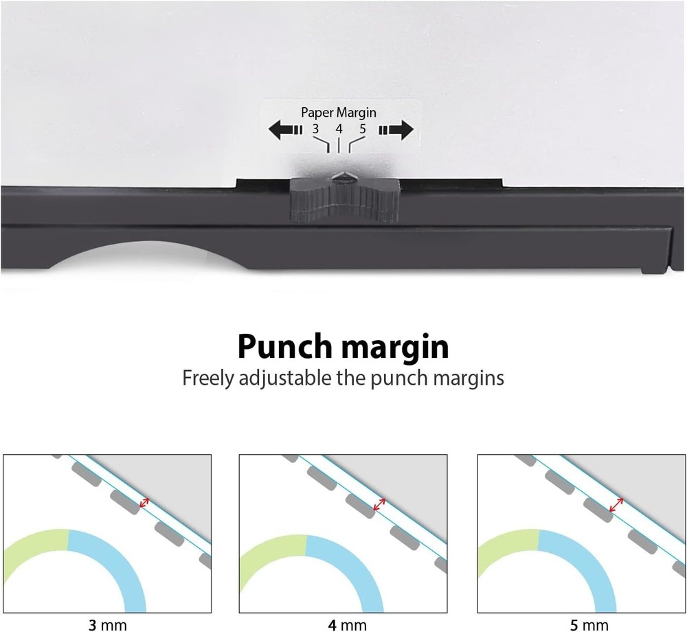 21-Hole Comb Binder with 450 Sheets Capacity