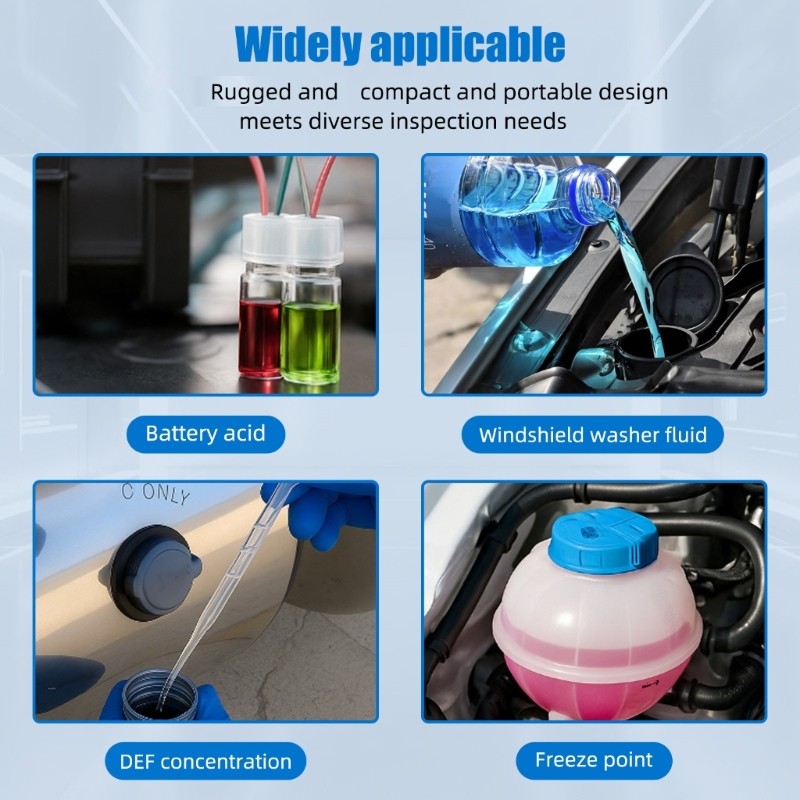 Portable Handheld Refractometer For Car Maintenance And Engineering Use