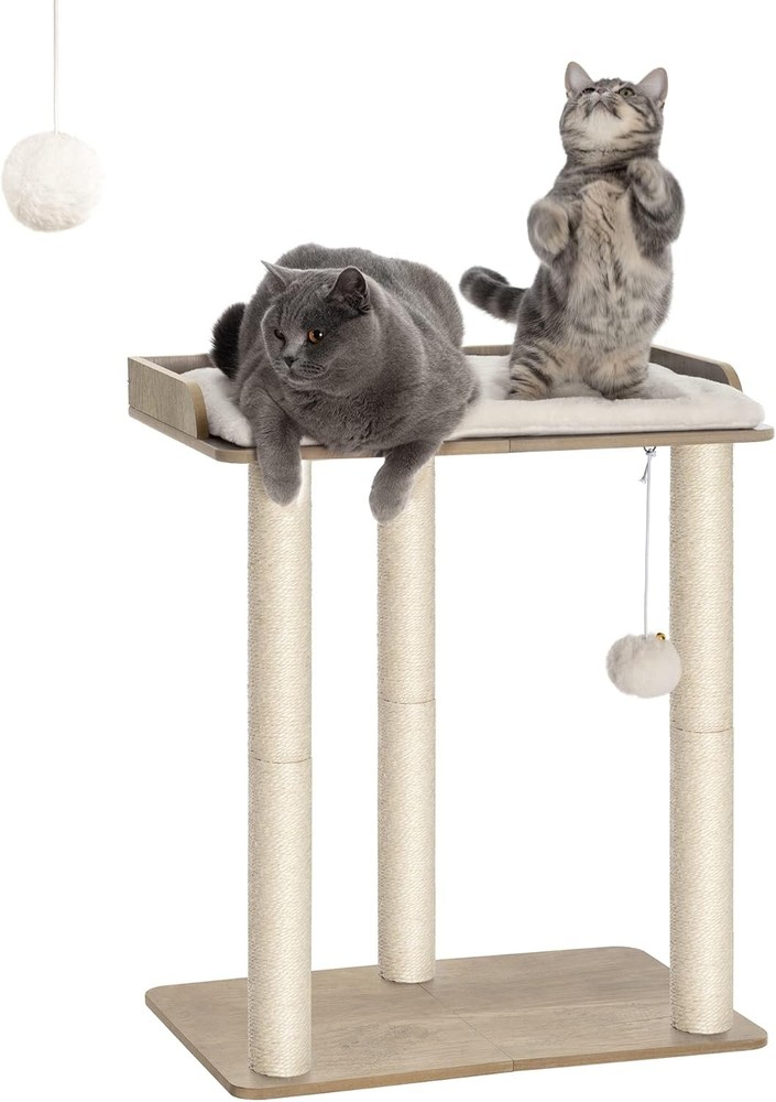 Lar Cat Tree Tower Condo, Cat Scratch Posts for Indoor Cats,