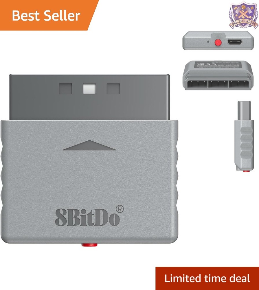 Bluetooth Controller Adapter for PS1 PS2 Windows Switch Xbox Series Xbox One