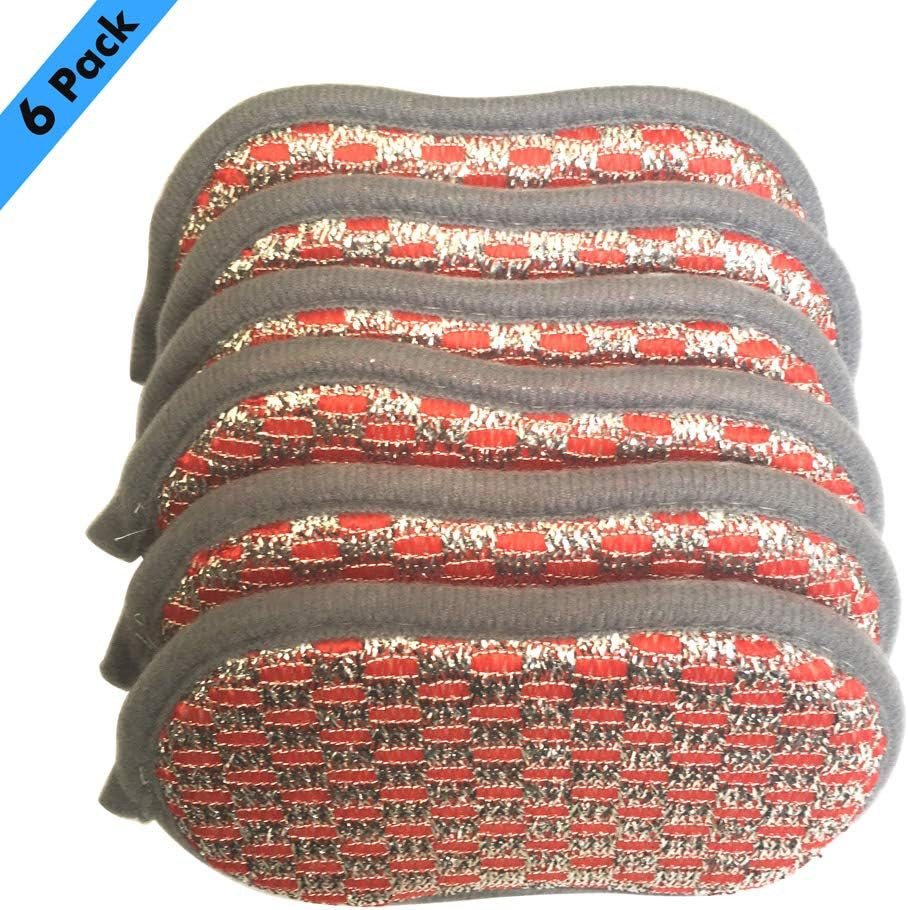 Multi-Purpose Scrub Sponges for Kitchen Scrub-it-Non-Scratch Double-Side Double-