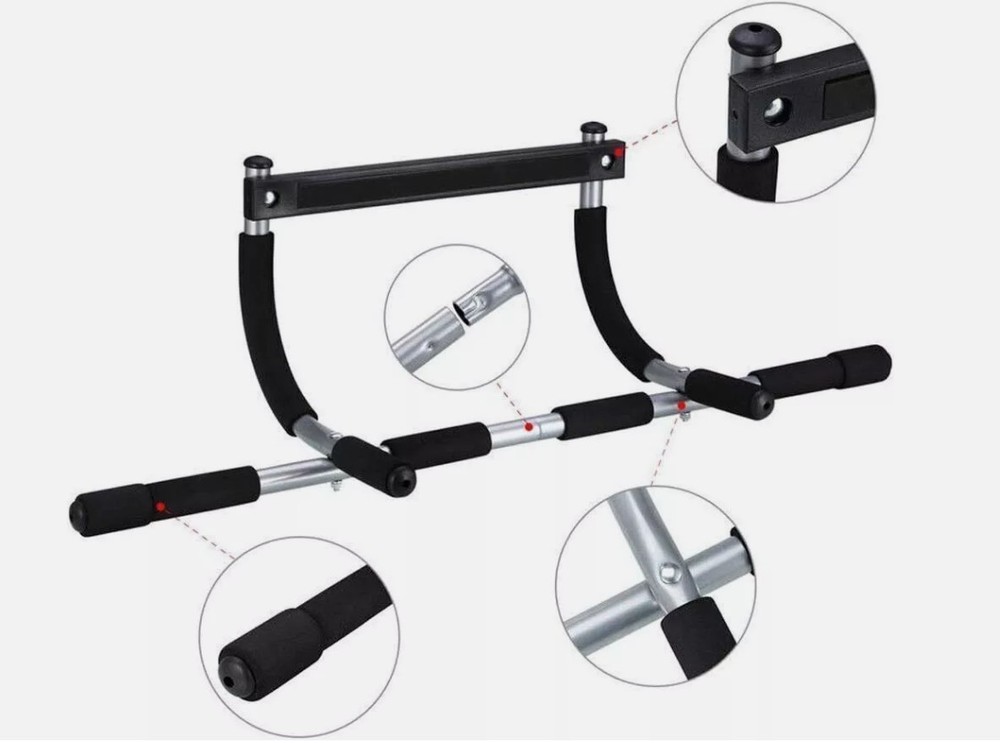 DOORWAY CHIN UP BAR PULL UP BAR SIT UP MULTI-FUNCTION HOME GYM