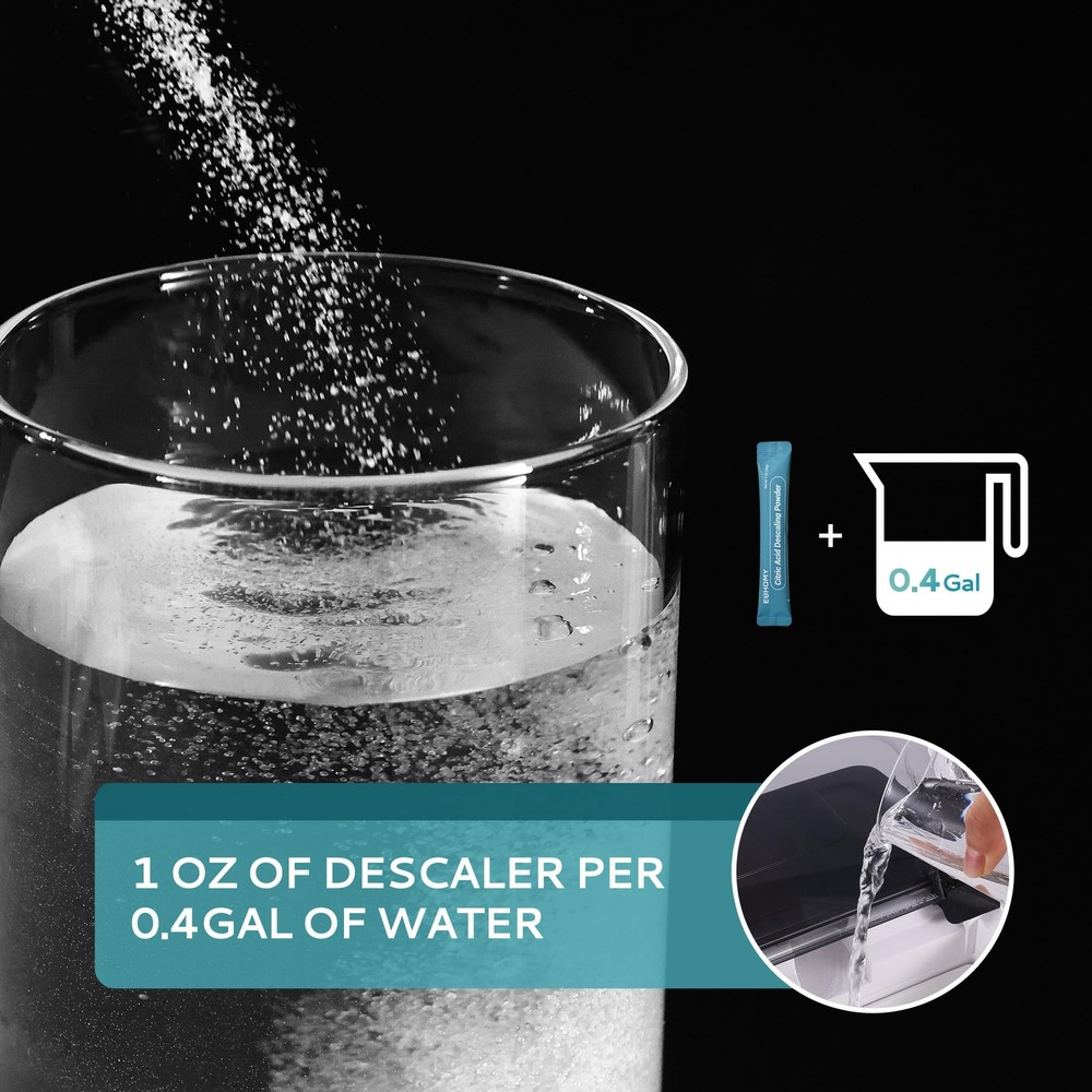 Ice Maker Cleaner & Descaler | 4 Use & Individually Packed | Ice Machine Clea...