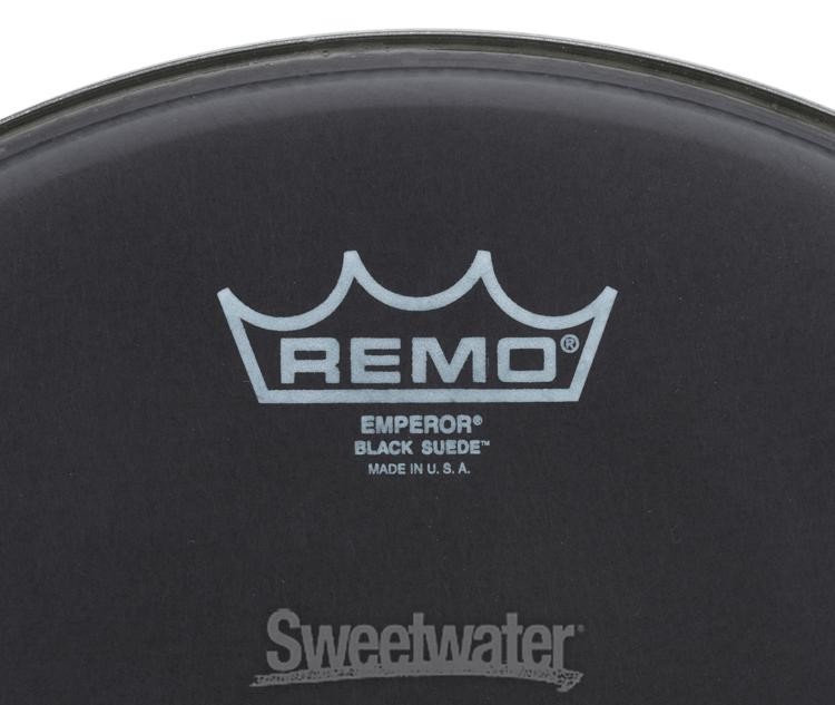 Remo Emperor Black Suede Drumhead - 13"