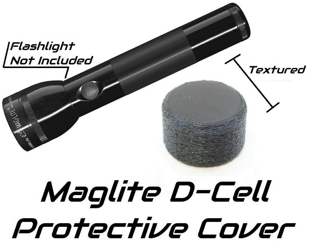Protective Dust & Dirt Cover Cap for Maglite D-Cell Flashlight