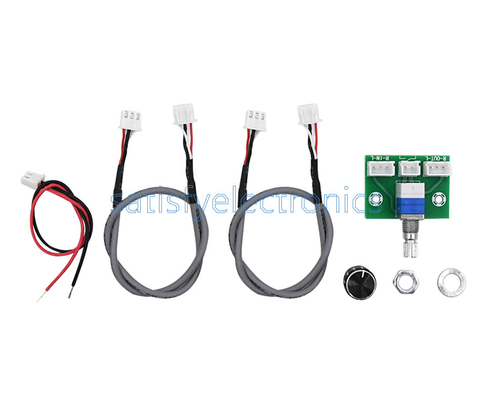 1x amplifier preamp volume adjustment potentiometer volume control power switch