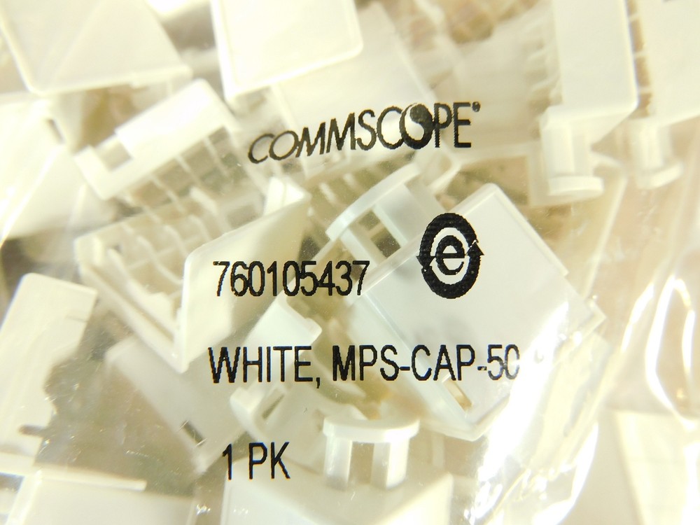 760109736 CommScope M4800A Angled Copper Patch Panel, 48-Port, 1 RU, Black