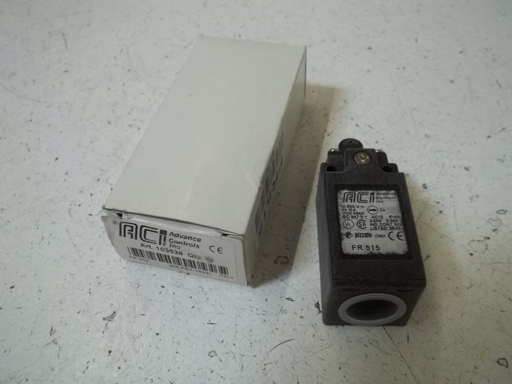 ADVANCE CONTROLS INC. FR515 LIMIT SWITCH NSMP