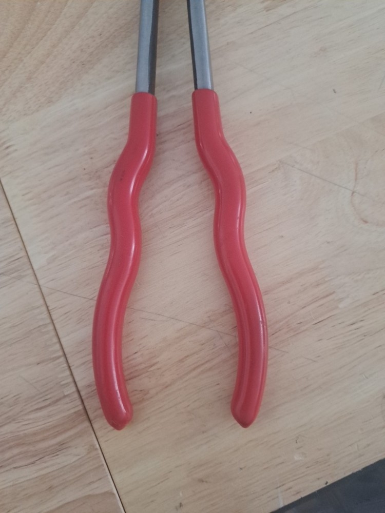 MACTOOLS PYTHON P161MG EXTRA LONG REACH GRIPPING PLIERS 16" L MEDIUM 70° BEND