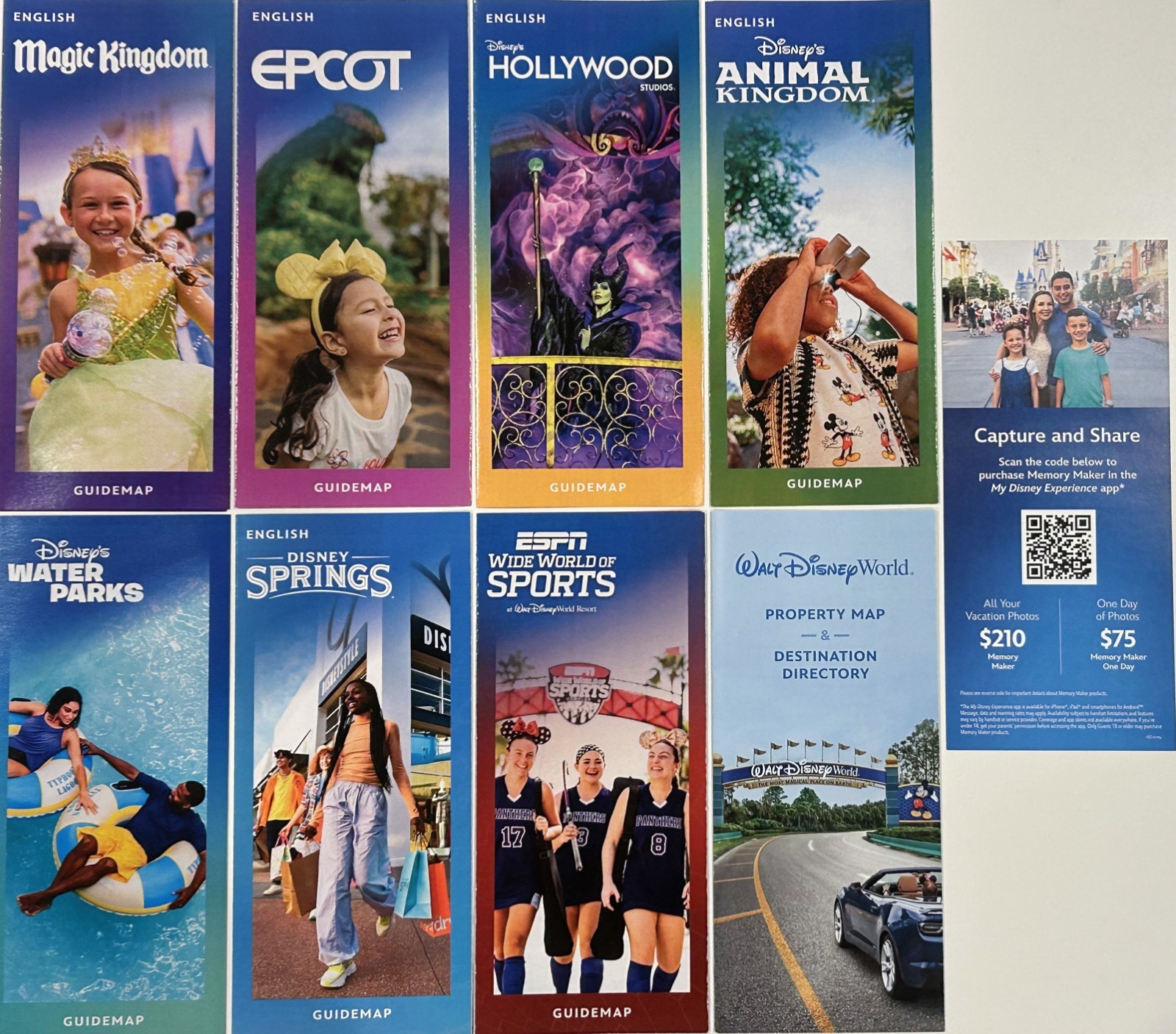 2025 Walt Disney World Theme Park Maps 9 Guide Maps Latest Maps WDW New