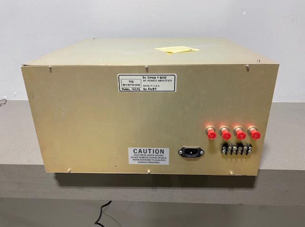 TE Systems 16235 800-900 Mhz RF Power Amplifier System