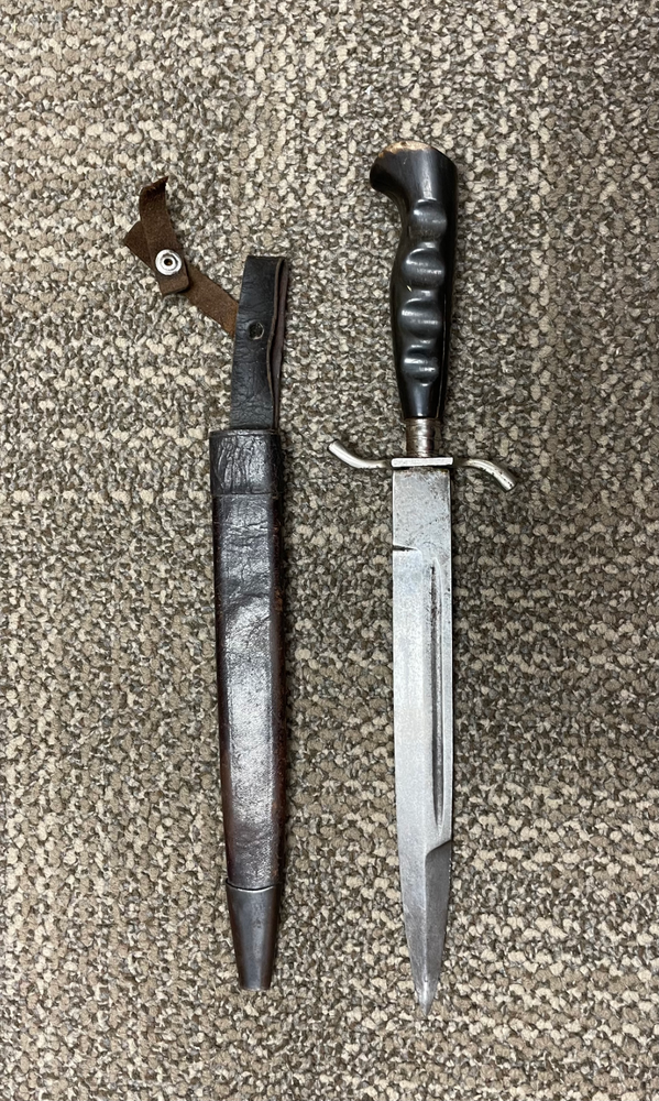 Late 19th Century Horn Handle Dagger