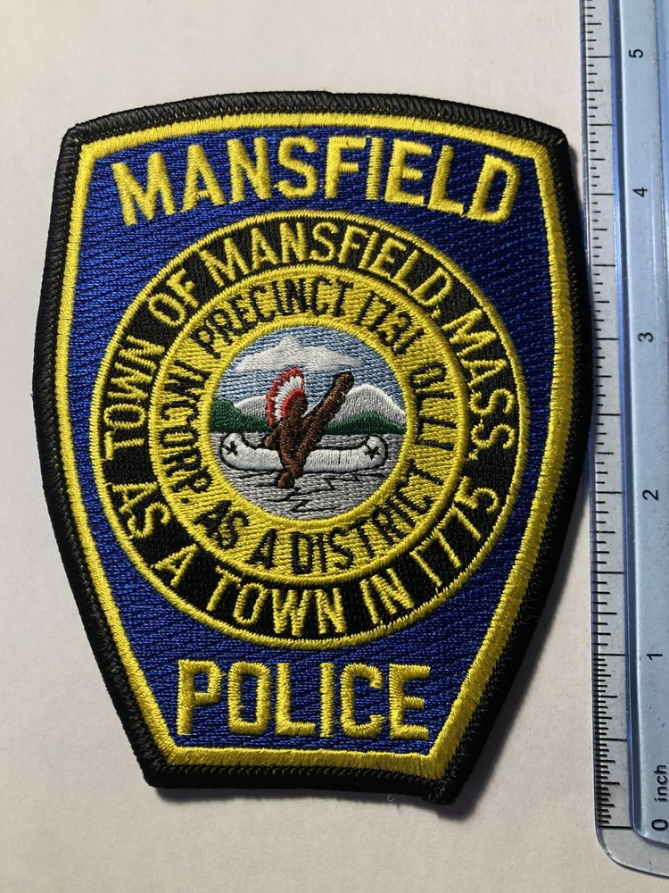 Mansfield Massachusetts Police Patch