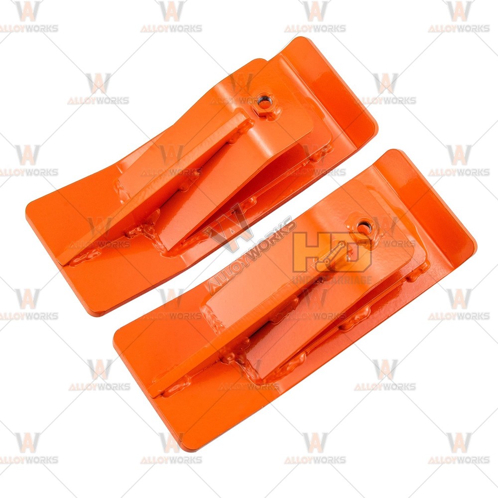 2x Tractor Bucket Protector Ski Edge Tamer Protector Skid Steer Loader