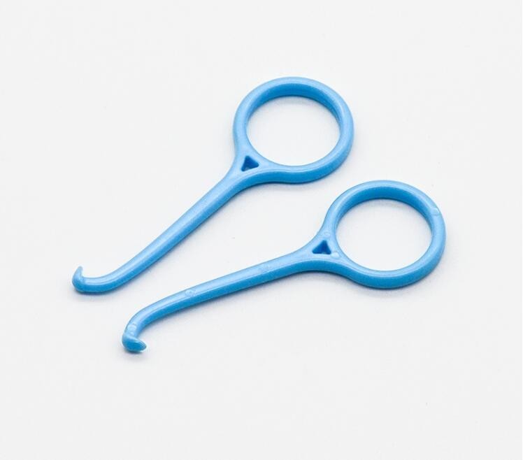 100Pcs Orthodontic Aligner Removal Tool Braces Extractor Nice Invisible Blue