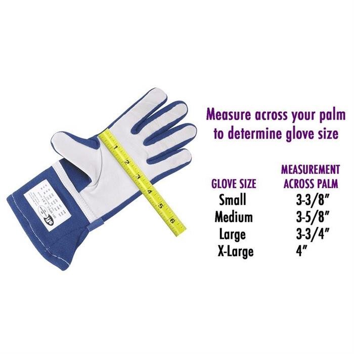 Skeleton Double Layer Nomex Glove, Size Medium