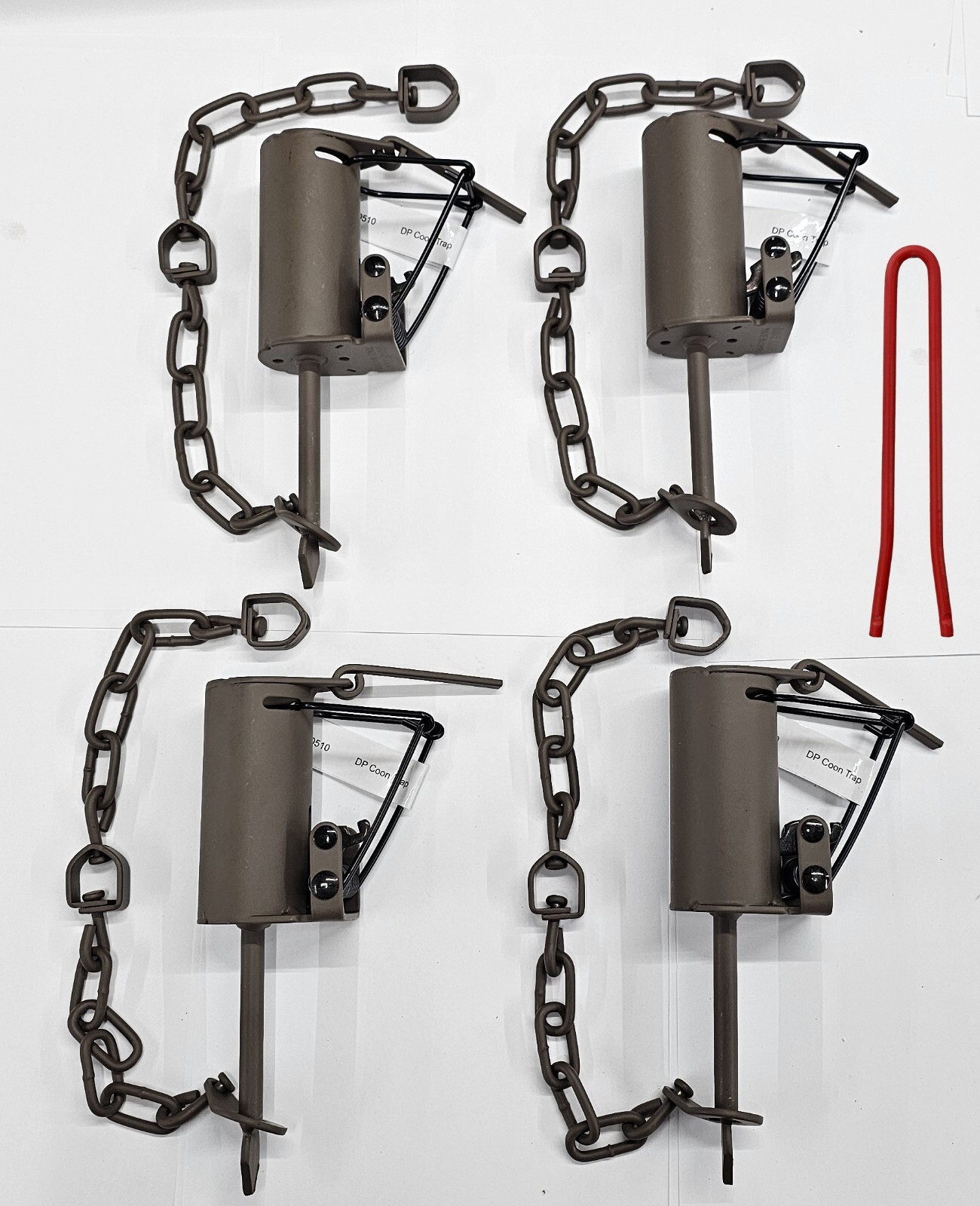 (PACK 1) Duke Dog Proof 0510 W/SETTER Coon Traps Trapping Supply Raccoon