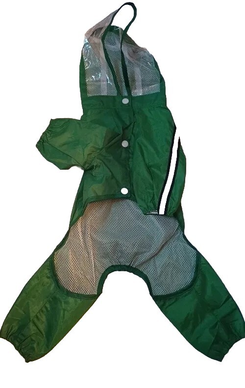 HipiDog Rain Jacket  Size Large-reflexator