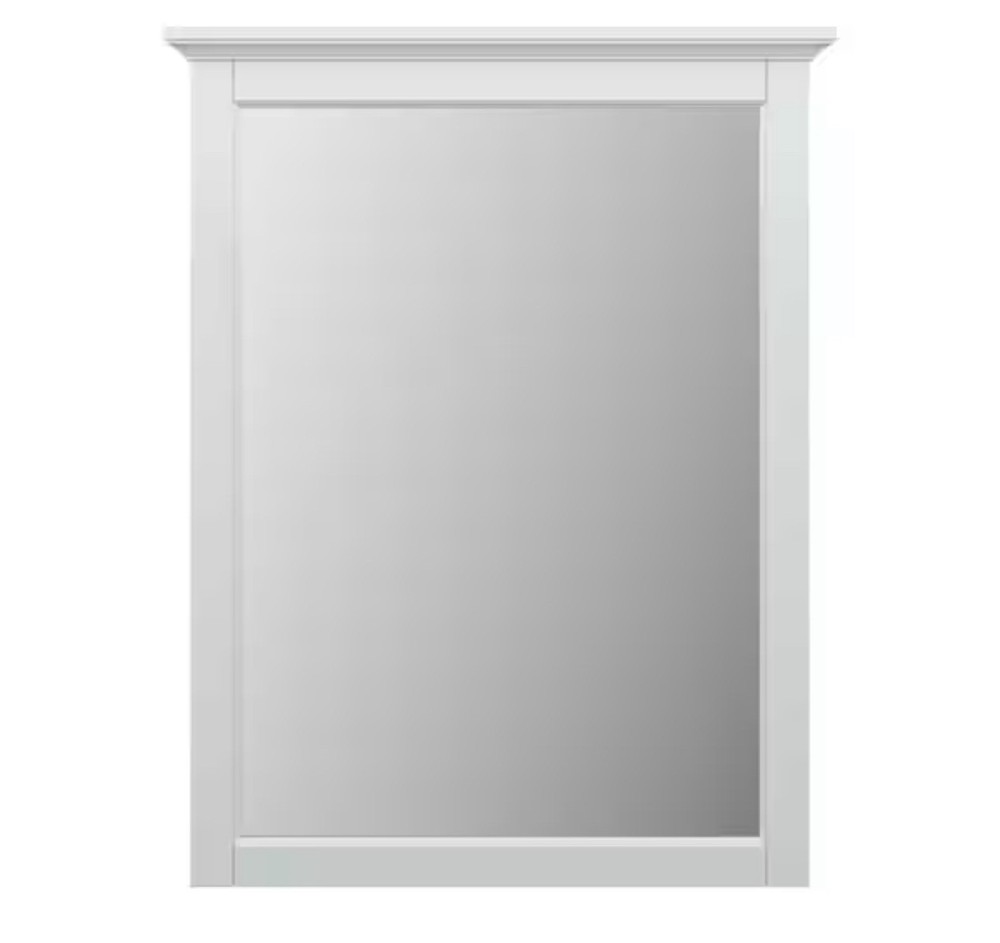 🔥Home Decorators Collection Everett 24”W x 32”H Rectangular Wood Vanity Mirror