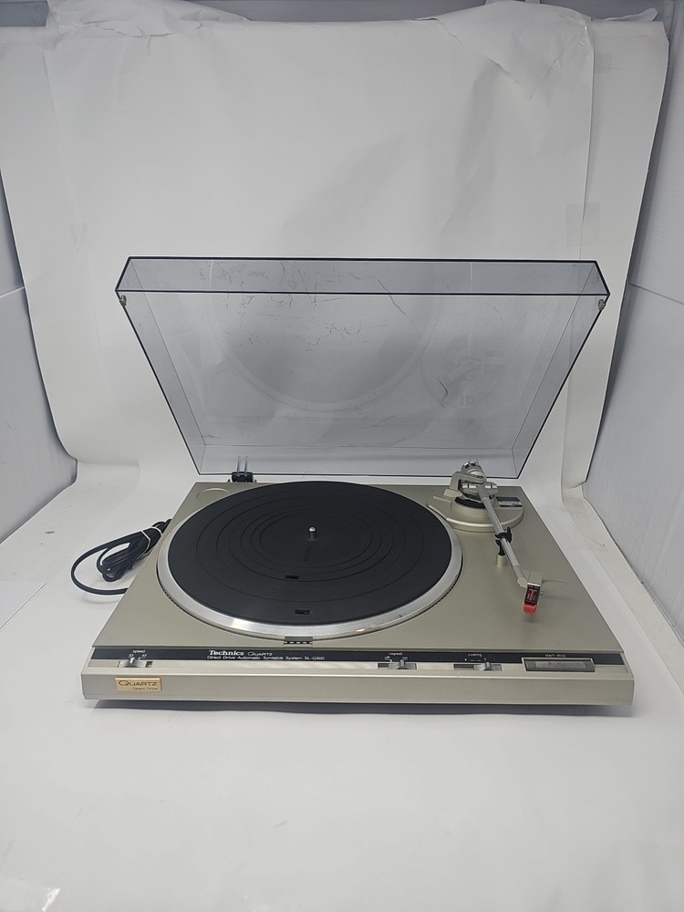 Technics Quartz SL-Q300 Direct Drive Turntable TESTED