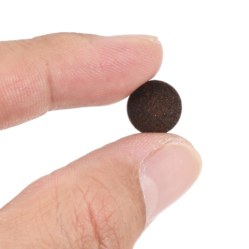 20Pcs 11mm Billiard Pool Cue Tips Snooker Pool Stick Replacement Tips, Brown