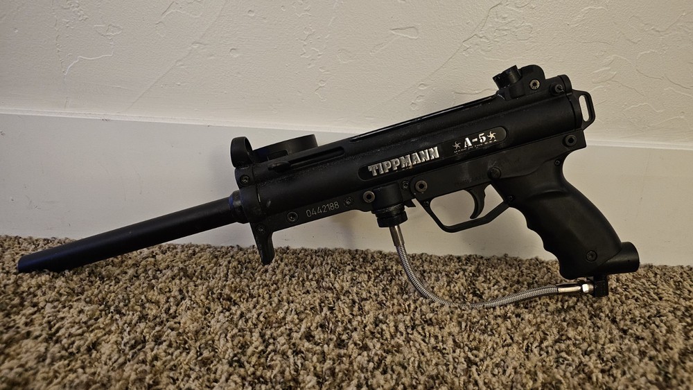 Tippmann A-5 Paintball Gun used *Untested*