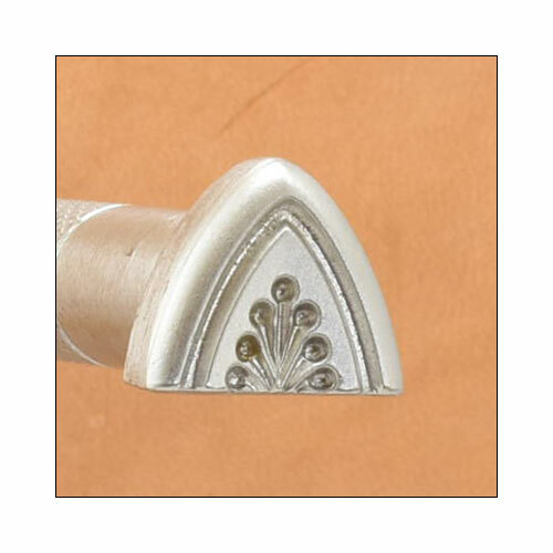 Border 7-Seed Crescent D2166 Craftplus Leather Stamp