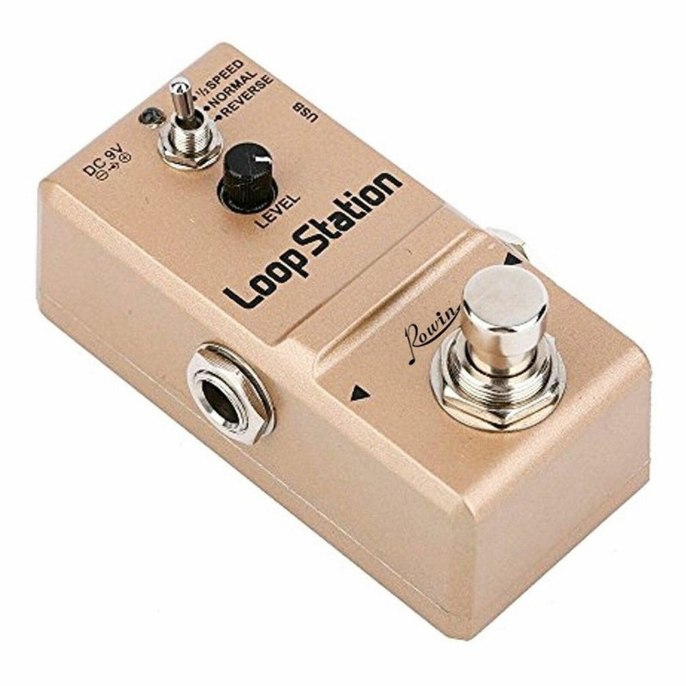 Rowin LN-332S Nano Loop Station Effect Pedal with Reverse and 1/2 Speed Function