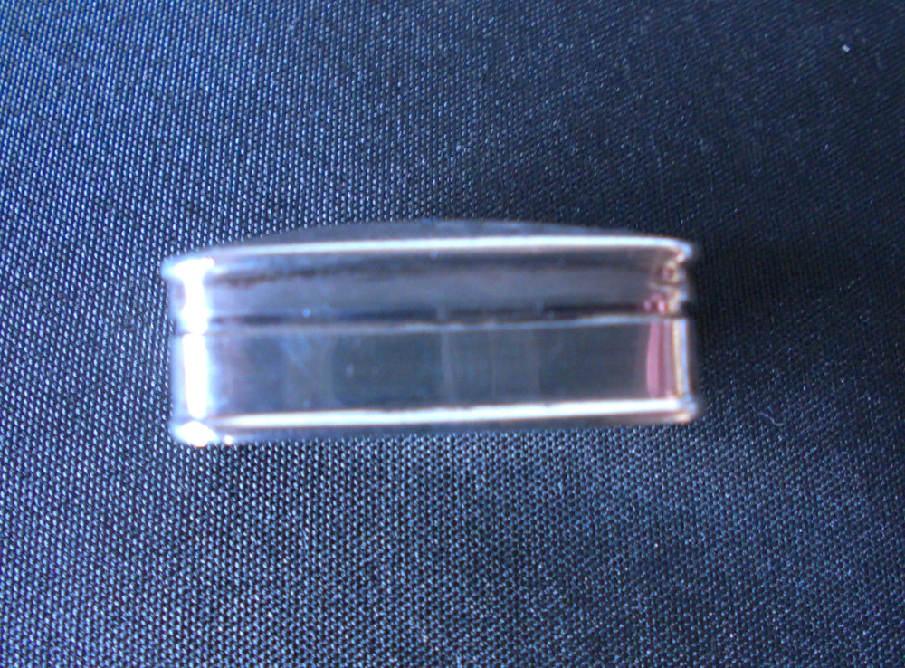 Solid Silver Snuff Box Imported from Denmark Dated from 1906 to Sheffield
