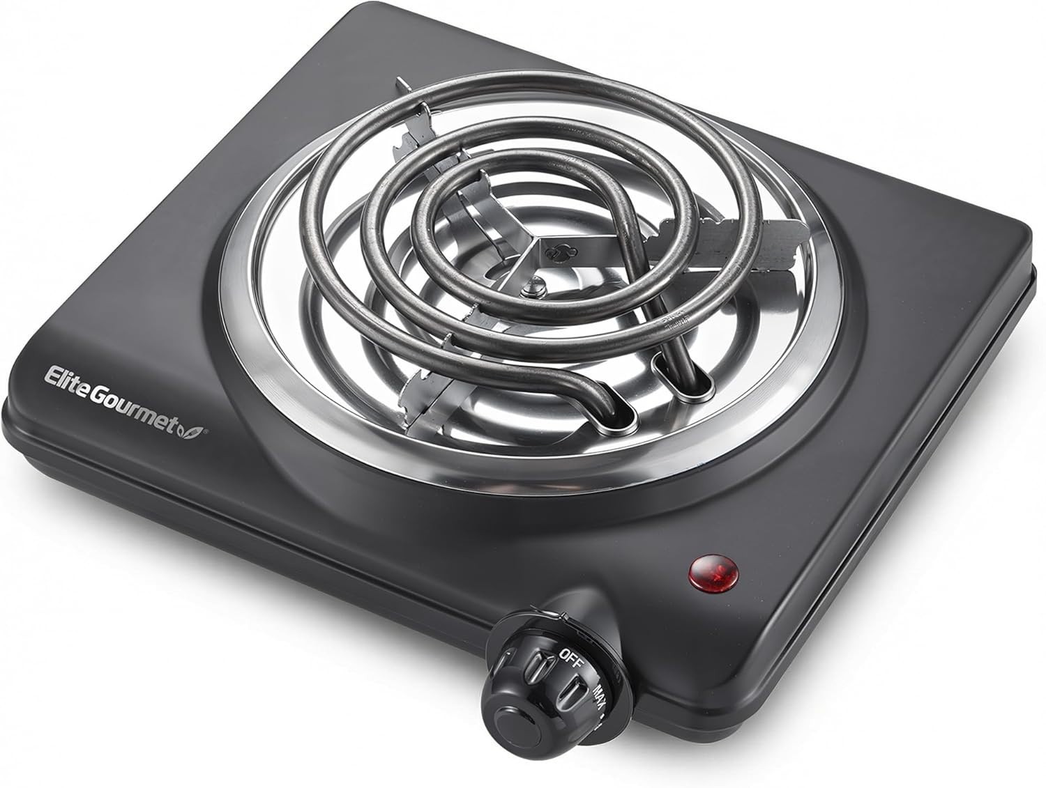 Electric Hot Plate Portable Countertop Burner 1000w, 110V for Dorm RV Kitchen