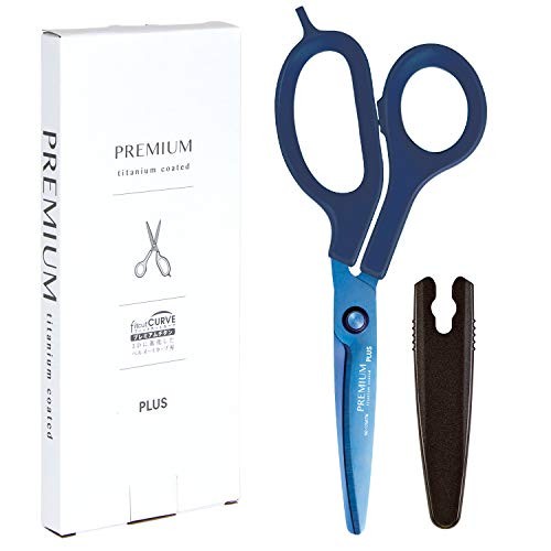 Plus Fit Cut Curve Scissors Navy 35-725