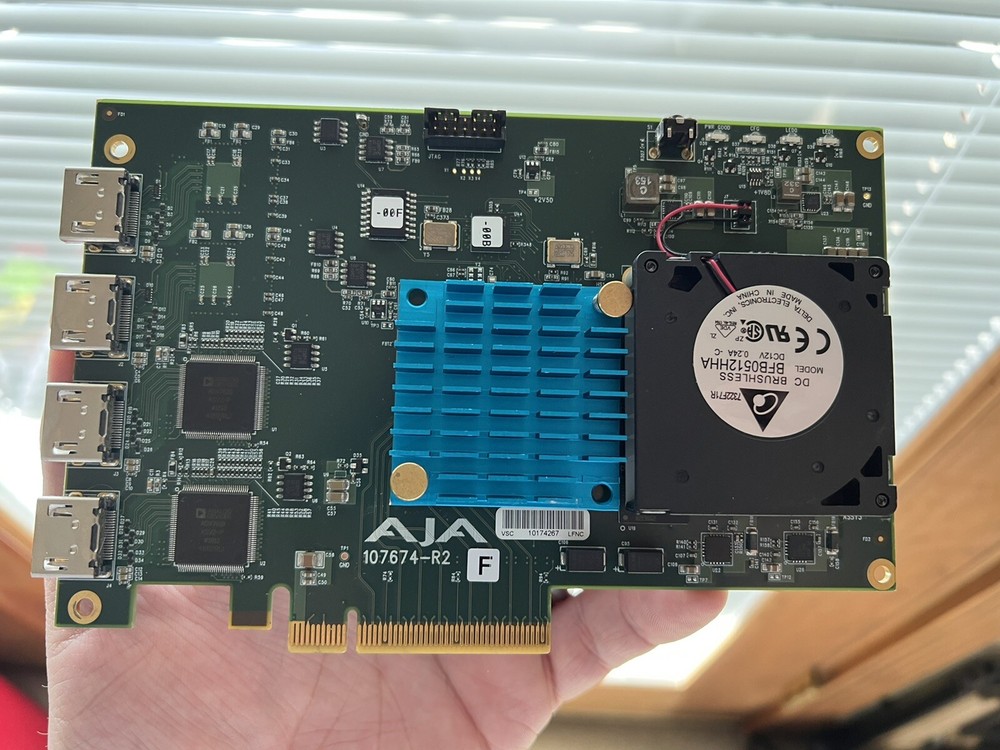AJA KONA 4 (Missing I/O Shield)