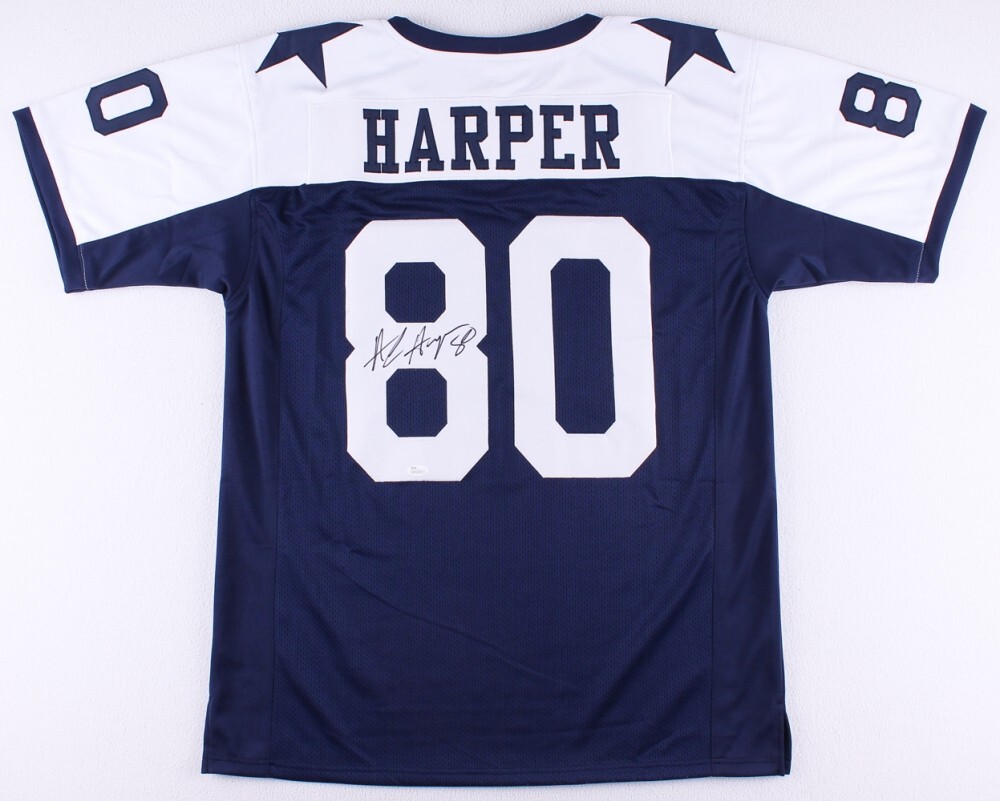 Alvin Harper #80 Signed Jersey (JSA COA)