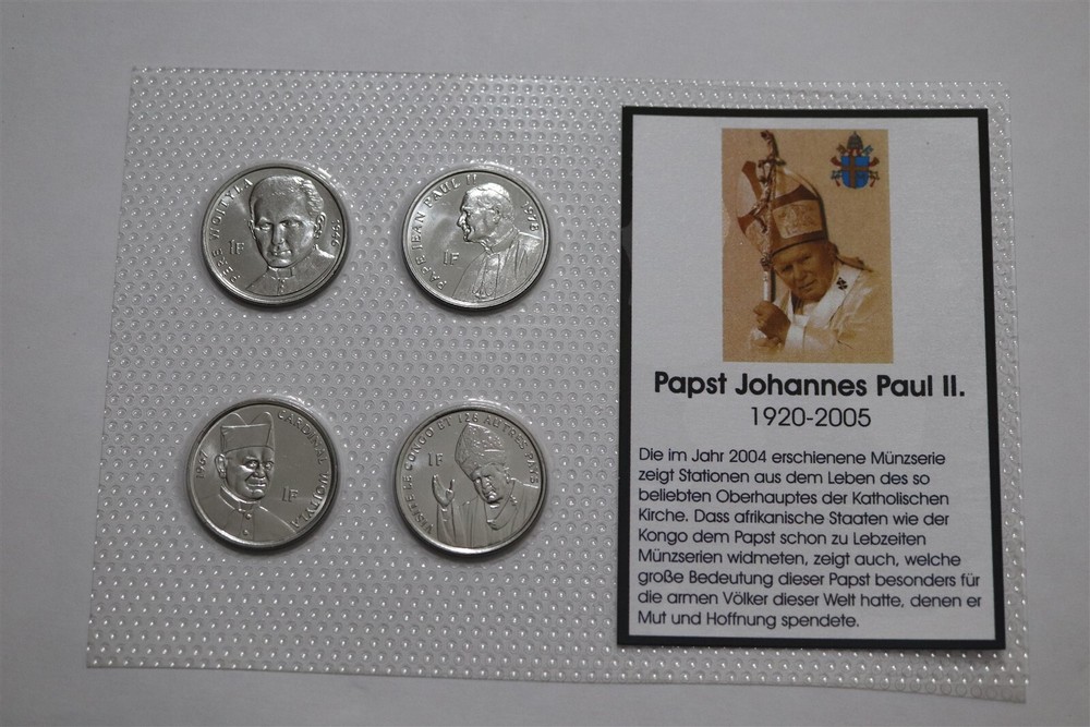 🧭 🇨🇬 CONGO SEALED MINT SET B68 #93