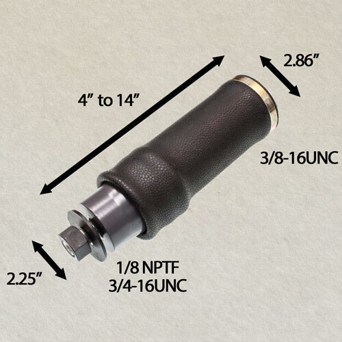 CAB AIR SPRING - PETERBILT 379 -REPLACES FIRESTONE W02-358-7036 GOODYEAR 1S5-186