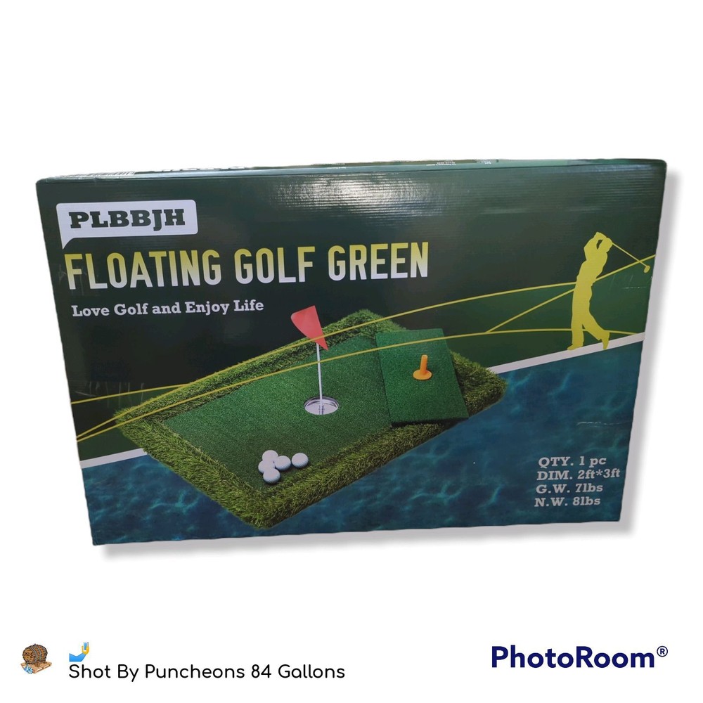 PLBBJH Floating Golf Green for Pool and Chipping
