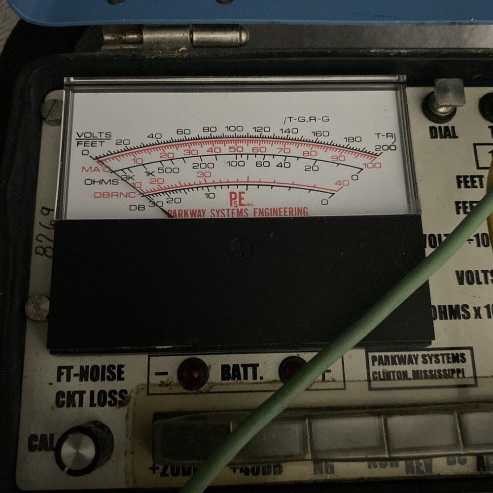 Vintage Subscriber Loop Test Set Model 145KC Manf. By Parkway System Engineering