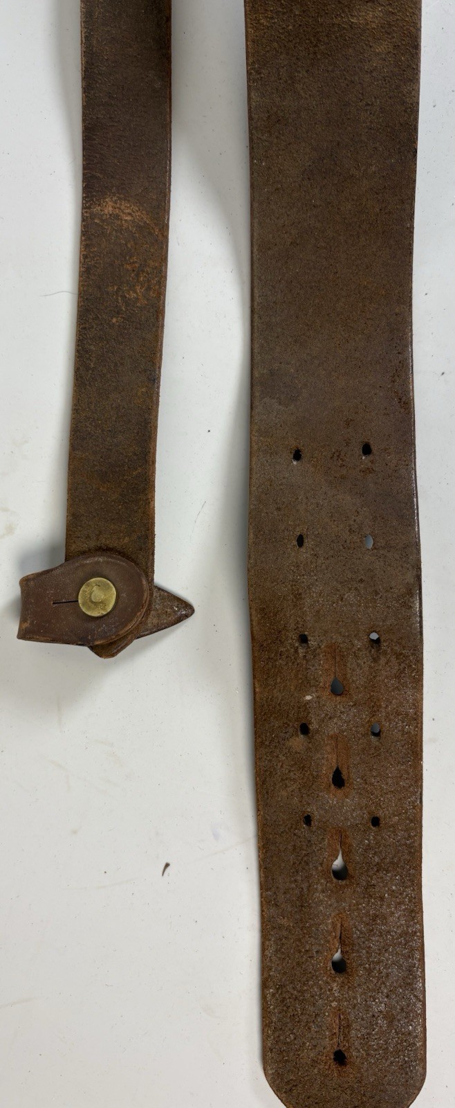 WWI US Army Officer Sam Browne Belw/ Shoulder Strap~AP&S Maker~Size 36