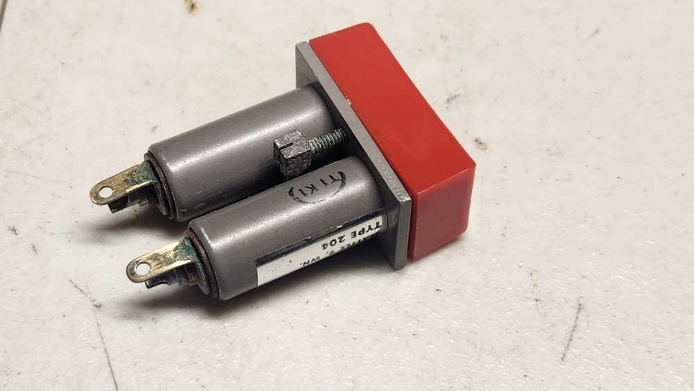 Korry Type 204 Annunciator Indicator Warning Caution Light NOS NO BULBS Jet