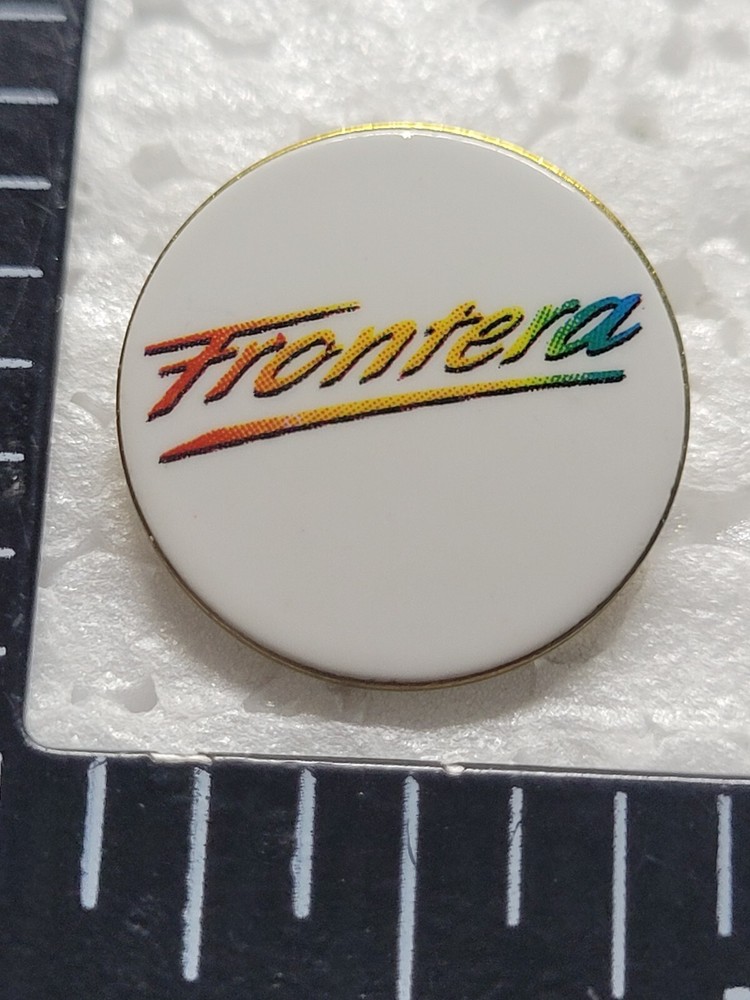 FRONTERA HAT LAPEL PIN PIN BACK USED (K1189)