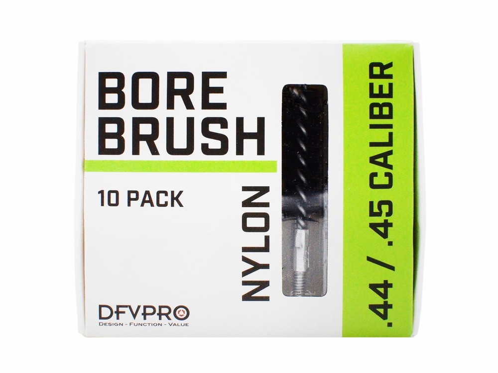 .44/.45 Caliber Nylon Bore Brushes 10 Pack