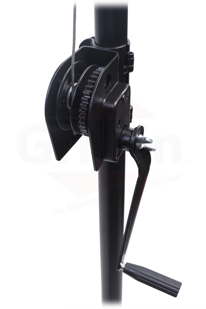 Crank Up Light Stands (2 Pack) Stage Lighting Truss System by GRIFFIN | Portable